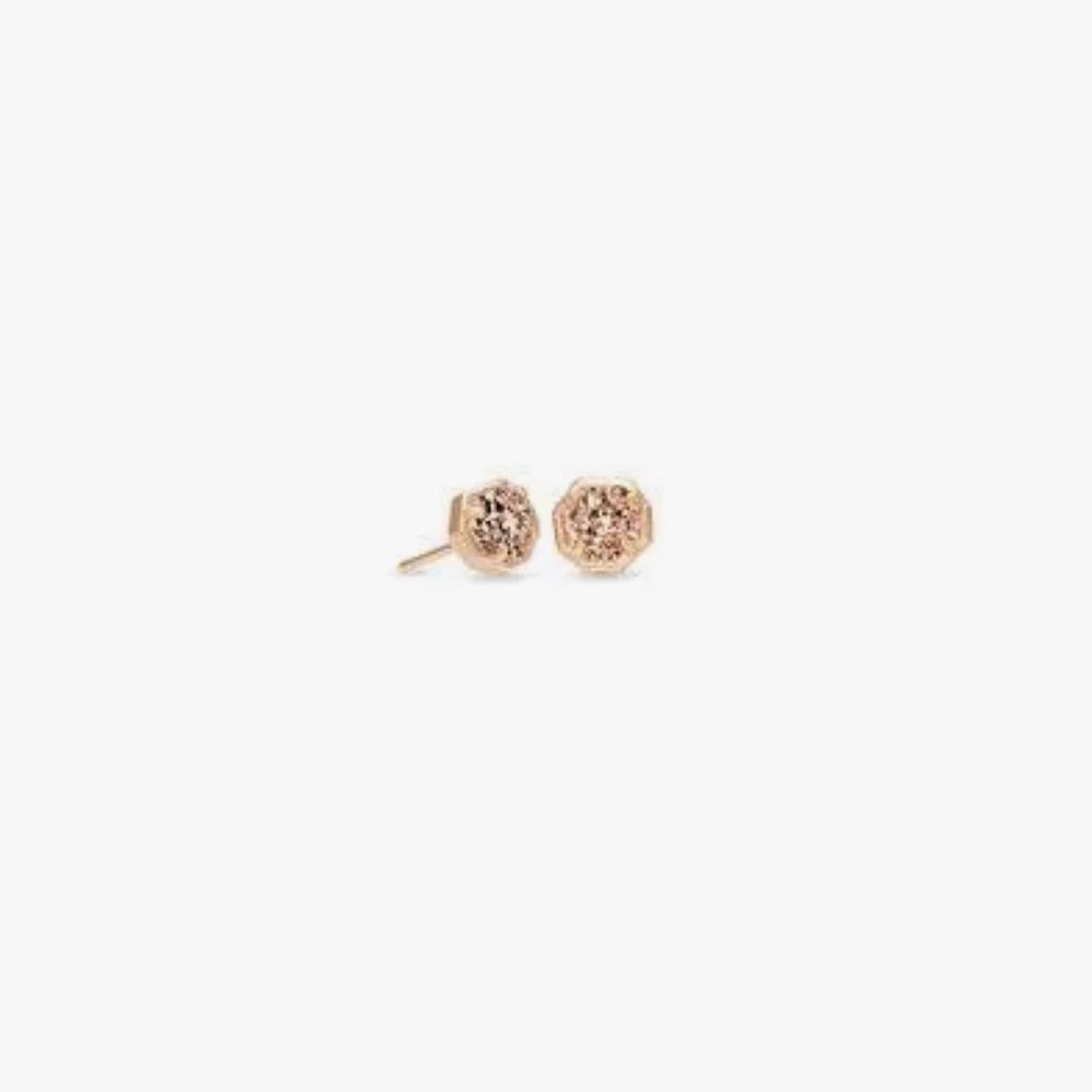 Kendra Scott Nola Rose Gold Stud Earrings
